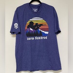 ZF /  Zero Foxtrot Operator Columbia Tee